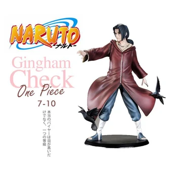 

NARUTO Anime Uchiha Itachi PVC Action Figure Toys Uchiha Sasuke Brother Naruto Sharingan Figurines Collectible Model Toys Gift
