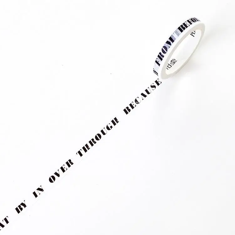 1 шт. функция тонкая лента васи Diy украшения Скрапбукинг планировщик 7 мм* 5 м маскирующая лента клейкая лента канцелярские принадлежности для наклеек инструмент - Цвет: 5
