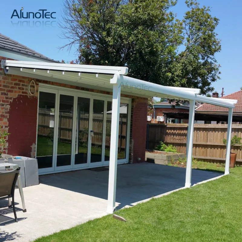 Standing Retractable Awning Patio Cover 