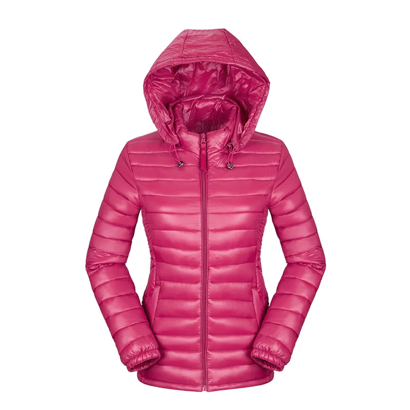 

Ultra-Thin Short Cotton Coat Women's Large Size 2019 New Style Autumn And Winter Detachable Hat down Feather Cotton Overcoat Top