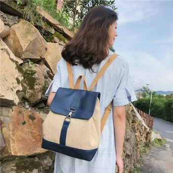 

2020 New Tide Female Backpack Fashion Leisure Bags Women Large-Capacity Campus Personality Campus Bag Travel Backpacks YL5