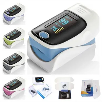 

2019 Fingertip Pulse Oximeter Medical OLED display digital fingertip pulse oximeter without battery delivery out