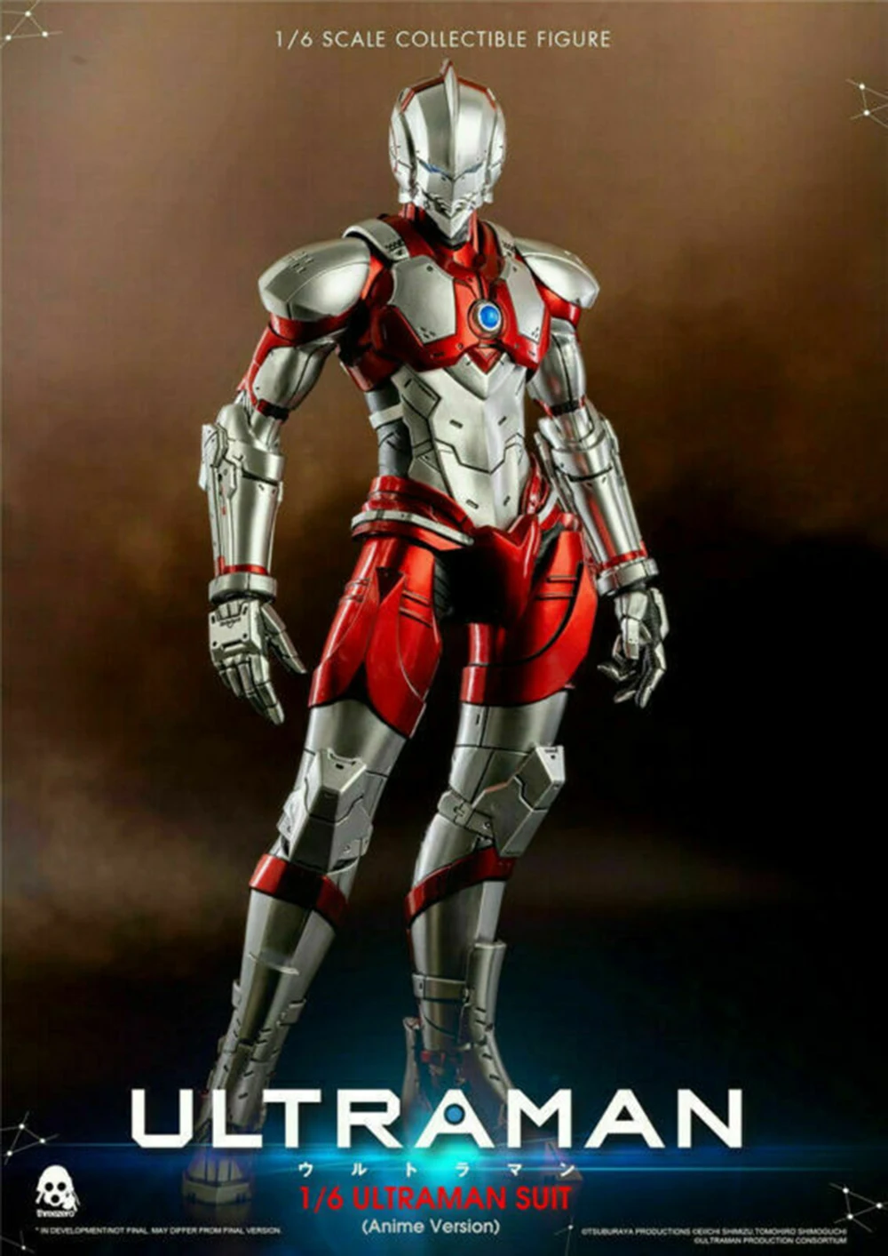 Коллекция Threezero 3A 3Z0129 1/6 костюм ультрамена аниме версия Altman фигурка игрушки для фанатов