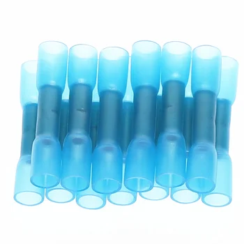 

100Pcs Waterproof Heat Shrink Butt Connectors Electrical Wire Splice Cable Crimp Terminals Connectors AWG 22-10 Kit