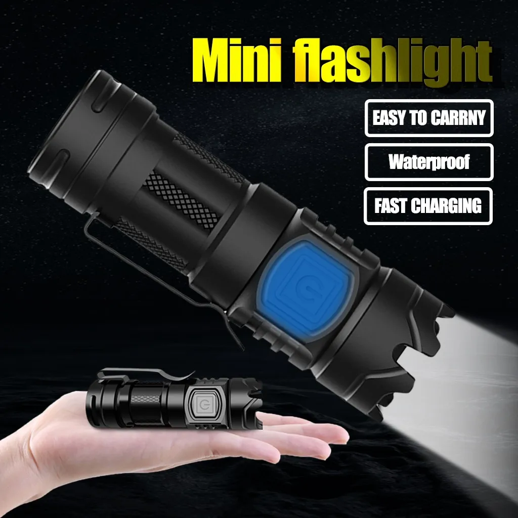 

LED Aluminum Alloy Flashlight Portable Multifunctional Lighting Flashlight multifunctional tool