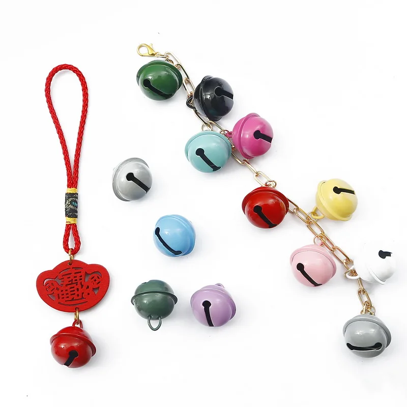 Jingle Bells 20PCS Small Bells Mini Bells DIY Bells Craft Bells Sleigh  Bells for Wedding Home Decorations(randomly)