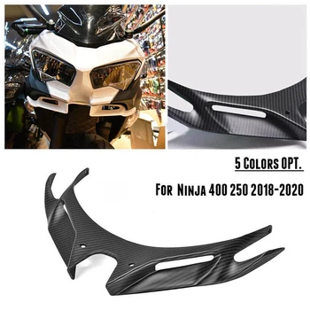 

Motorcycle Front Aerodynamic Winglets Windshield Fairing Aerodynamic Wing for Kawasaki NINJA 250 400 2018 2019