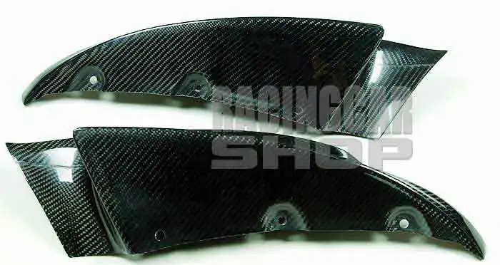 PERFORMANCE REAL CARBON FIBER FRONT SPLITTER SPOILER FOR BMW 3-SERIES E90 E92 E93 M3 BUMPER 2007UP