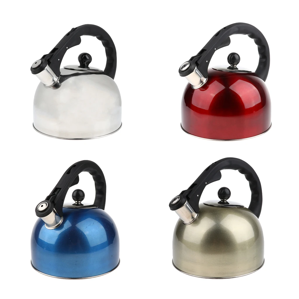 

3L Sturdy Whistling Kettle Camping TravelTea Coffee Water Pot for Home Kitchen Camping Travel Accessories