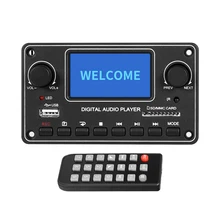 TDM157 DC 9-15V Bluetooth WAV MP3 Decoder Board Audio Module USB TF Slot Music Player Amplifier Module with Remote Control 2021
