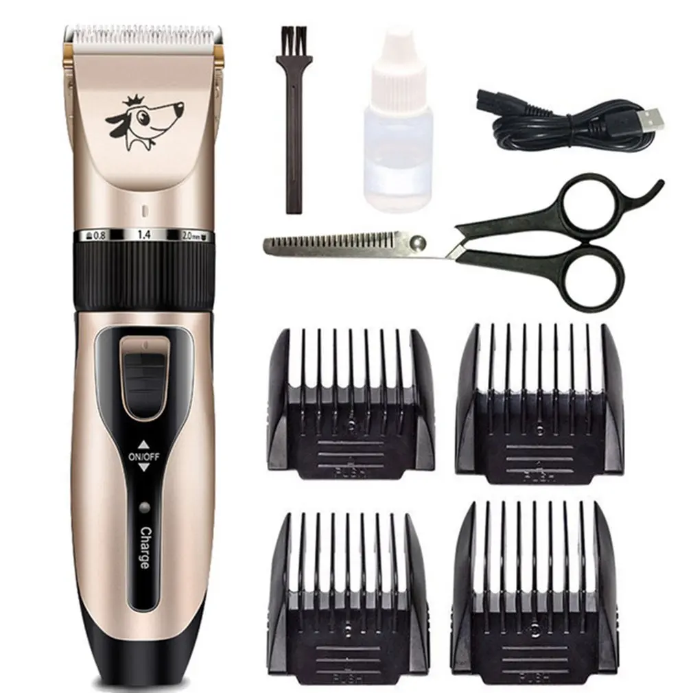 

Professional Pet Dog Hair Trimmer Animal Grooming Clippers Cat Cutter Machine Shaver Electric Scissor Clipper 110-240V AC