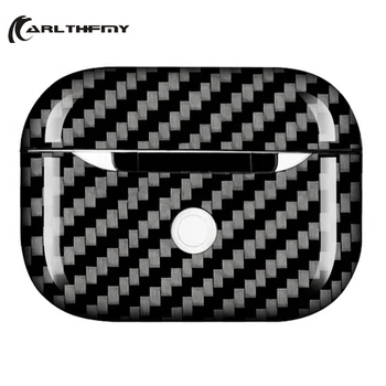 

High Quality Real Carbon Fiber Case for AirPods Pro 3 Ultra-thin Wireless Charging Case Shockproof Protective for AirPods Pro