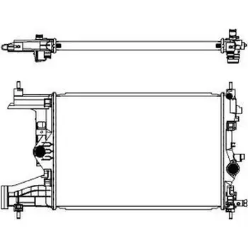 

Radiator cooling system manual, 31мм \ Opel Astra J 1.4/1.6, Ch