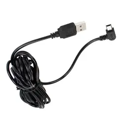Разъем l-образный разъем питания Прочный Мини 5Pin 3,5 м автомобильные принадлежности USB данных под прямым углом зарядный кабель для вождения