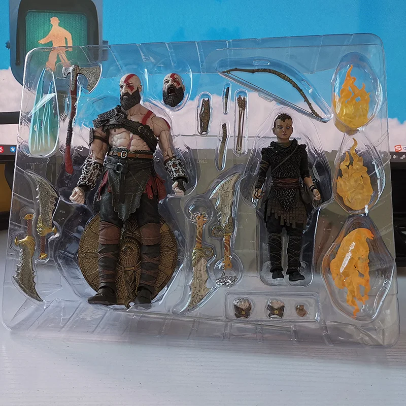 Neca God War Kratos Atreus 2018 Kratos Action Figure God War 2023 7