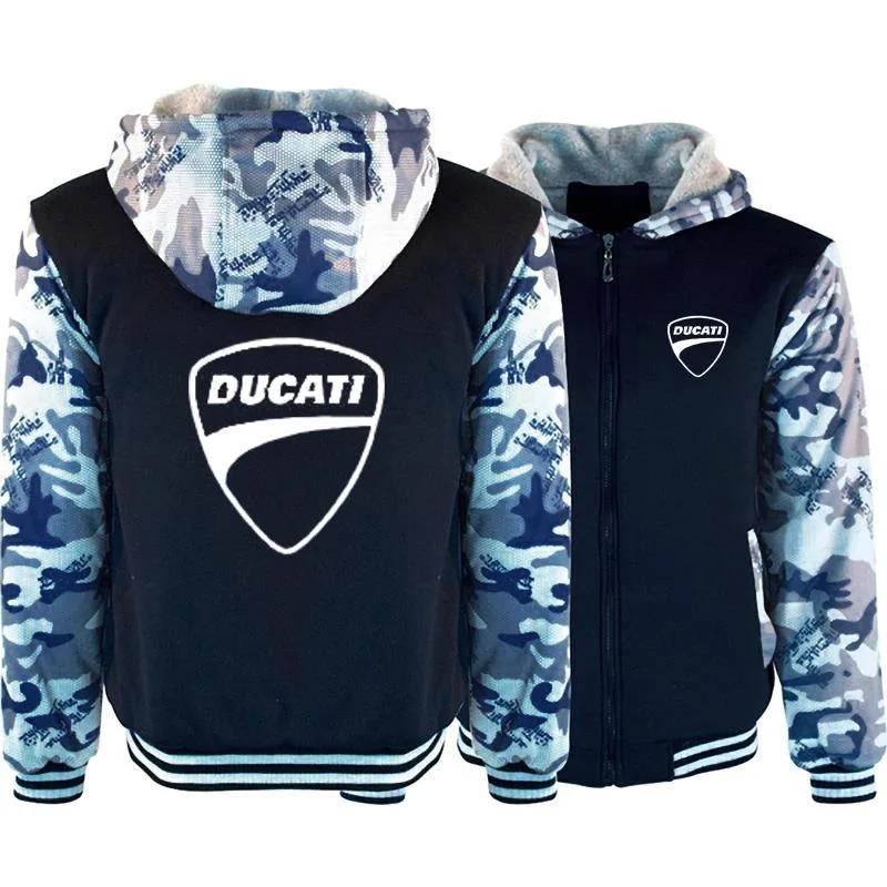 ducati zip up hoodie