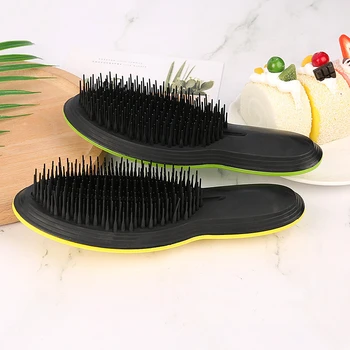 

Portable Dexterous Long Handle Comb Wet And Dry Comb Solid Color Combs Hair Combs Hairdressing Tools