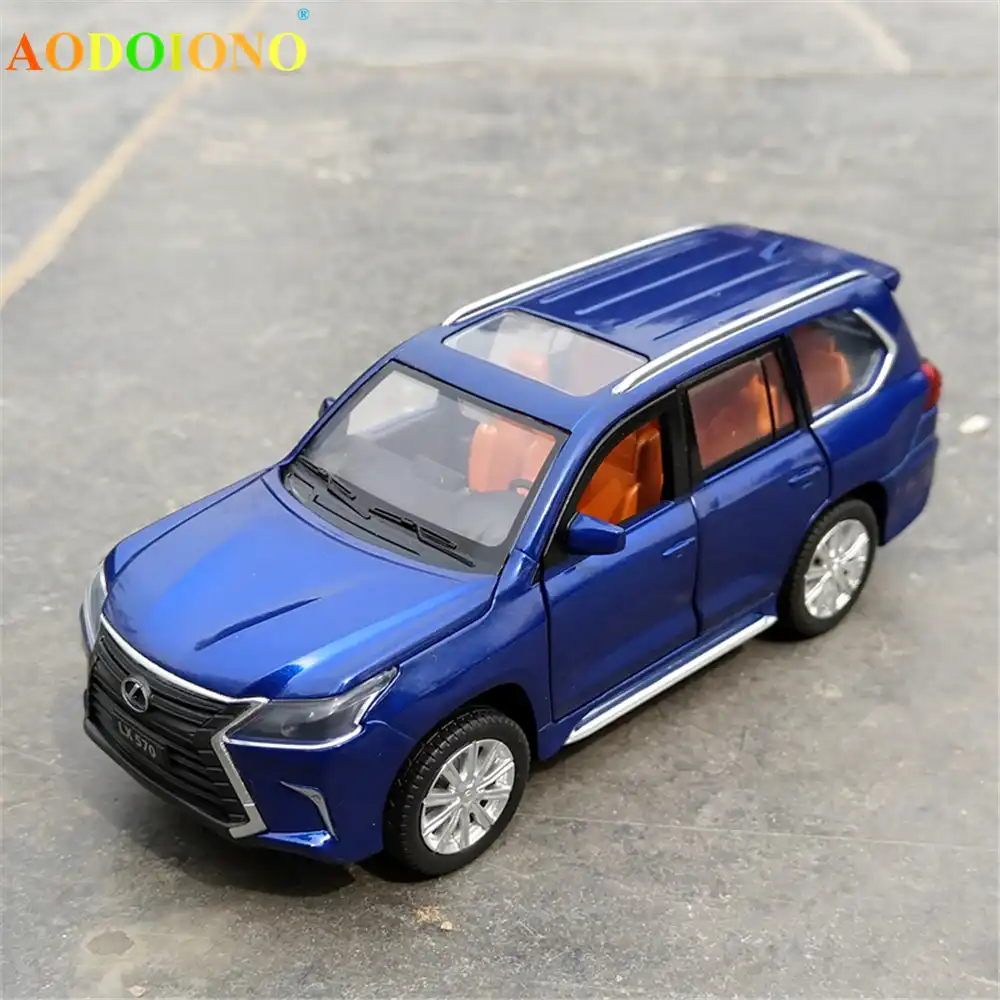 1 32 مقياس لكزس Lx570 سبيكة التراجع نموذج سيارة دييكاست لعبة معدنية المركبات مع ضوء الصوت 6 أبواب مفتوحة للأطفال الأطفال هدية سيارات لعبة - AliExpress