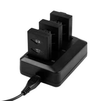 

Charger Set Li-po Batteries Black Toys Rapid 3 Ports Accessories Circuit Drone Time Saving Lightweight Protective For Parrot