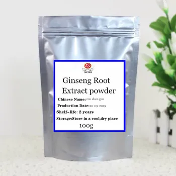 

100% Natural Ginseng Root Extract Powder Contains Ginsenosides to Supplement Energy, Increase Physical Strength, Free shipping