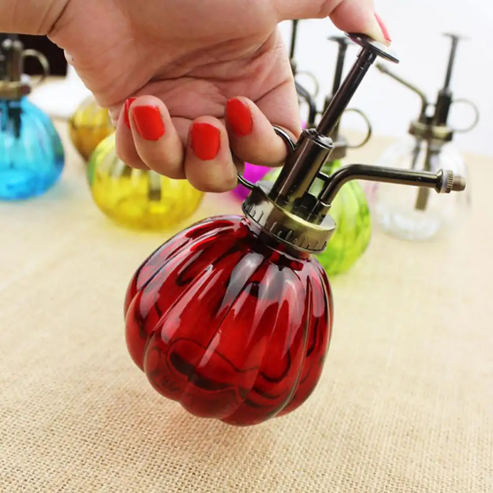 Spray Bottle Sprinkler System Retro Old Glass Spray Bottle Watering Succulents Plants Nostalgic Retro Glass Watering Can