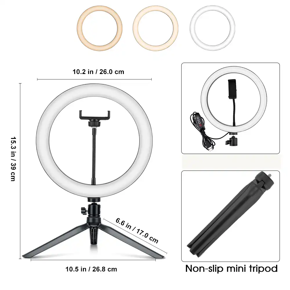 mini tripod lamp