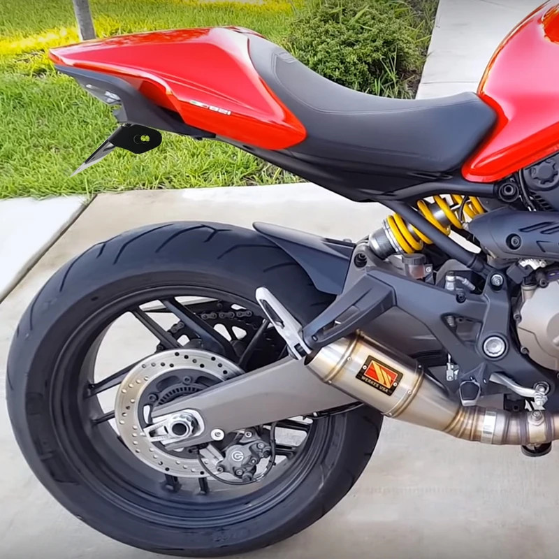 Подходят для держателя номерного знака Ducati Monster 821 в полоску темно 2015 2017 задний
