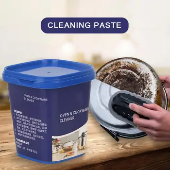 

Oven And Cookware Cleaner Power Pot Bottom Black Scale Decontamination Household Stainless Steel Tile Cleaning Paste