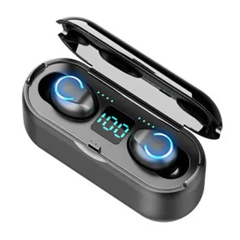 

Wireless Earphone Bluetooth 5.0 Led Display Touch 9D Stereo Sport Music Waterproof Earbuds Headset Airpodering For Smart Phone