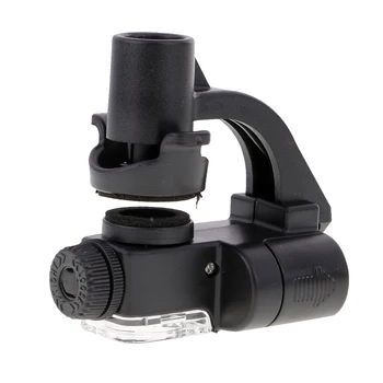 

Universal Mobile Phone Microscope Lens 90x Optical Zoom Magnifier LED Lights