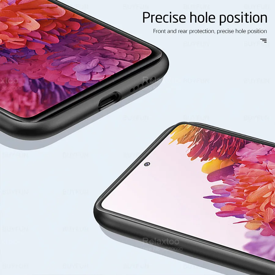 Silicone Phone Case For Samsung Galaxy S20 Fe 5g Candy Colour_voghion.com