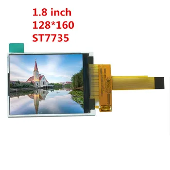 

1.77'1.8inch TFT LCD screen panel colorful display ST7735 14 PIN SPI 4 wire Serial Plug-in Socket Super wide visual 262K