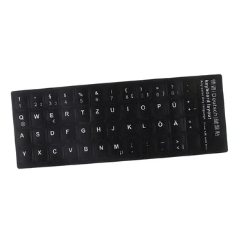 

German Letters Keyboard Cover Sticker Protector For 10-17 Laptop Notebook