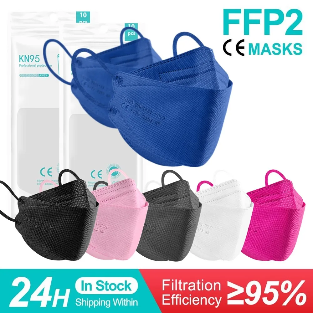 FFP2 маска FPP2 одобренные маски kn95 черные фильтрующая для лица fpp2 Mascarillas ffp2 Homologadas