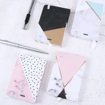 

Portable Creative Mini Marble A7 Notebook Student Pocket Notepad Stationery School Office Supplies 96 Sheets Diary Random Color