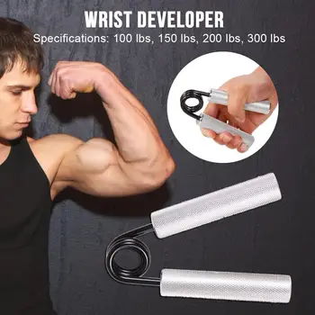 

Hand Grips Strengthener Adjustable Resistance 100lbs 300lbs Hand Exerciser Strength Trainer Hand-muscle Build Hand Finger