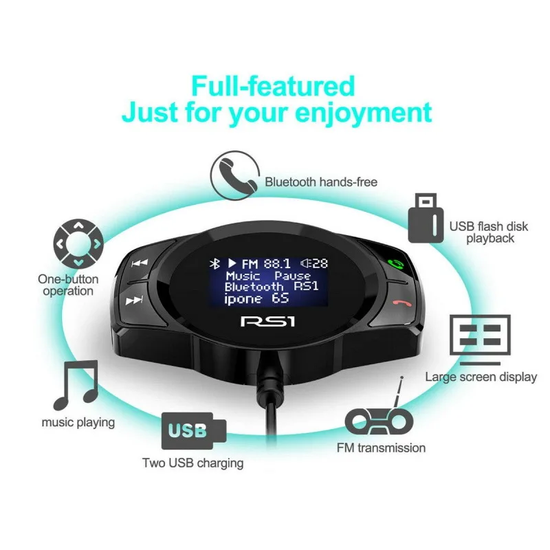 Беспроводной Bluetooth USB автомобильный комплект lcd SD fm-передатчик MP3-плеер магнитный автомобильный комплект громкой связи беспроводной радио аудио адаптер