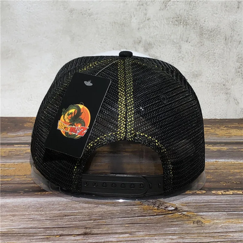 Новая брендовая Кепка Dragon Ball Z VEGETA Snapback Trucker Dad Hat Мужская и женская кепка в стиле панк, хип-хоп, регулируемая косточка, сетчатая Кепка, Прямая поставка