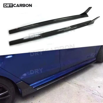 

Carbon Fiber / FRP Side Skirts Bumper Lip Covers for Audi A3 Sline S3 RS3 Sedan 4 door 2014 2015 2016 Car Styling
