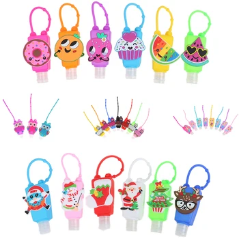 

Embossed Cute Cartoon Owl Shape Silicone 30ML Mini Hand Sanitizer Disposable No Clean Detachable Cover Travel Portable Safe Gel