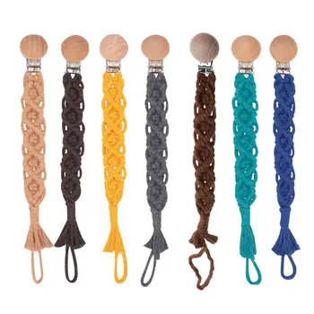 

Baby Pacifier Chain Clips Holder Pacifier Anti-lost Chain Nursing Teether Dummy Soother Nipple Strap
