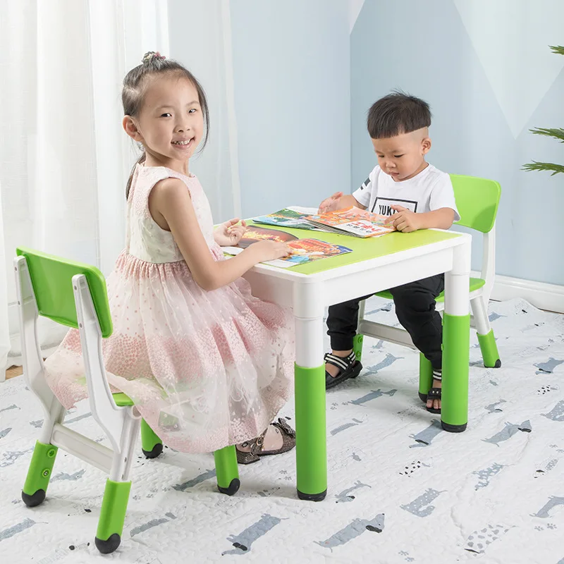 

Direct Selling Height Adjustable Multi-functional with Bottom Plate ji mu zhuo Children Development Intelligence Learning Play E