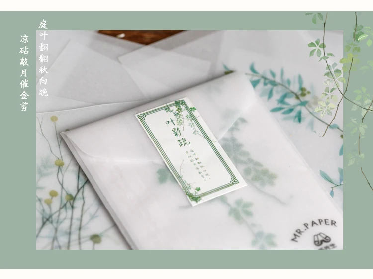 30 x Ретро растения серии липкий блокнот для заметок цветочный дневник стационарный скрапбук Декоративная Прозрачная N Times липкий