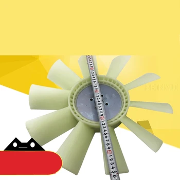 

For DOOSAN DH DX DAEWOO DH55/SK60/4JB1 ISUZU excavator engine fan blade 10 blades excavator accessories