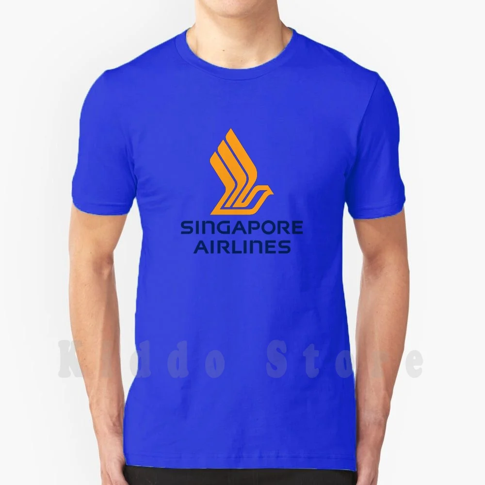T-Shirt Singapore Stampa Per Uomo Cotone New Cool Tee Boeing Airplain Airplane 737 787 747 777 A380 A320 Logo Boeing Logo Airbus