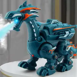 Jouet électrique grand Format pour enfant, Robot dinosaure avec son léger, modèle de dinosaure mécanique, cadeau idéal 