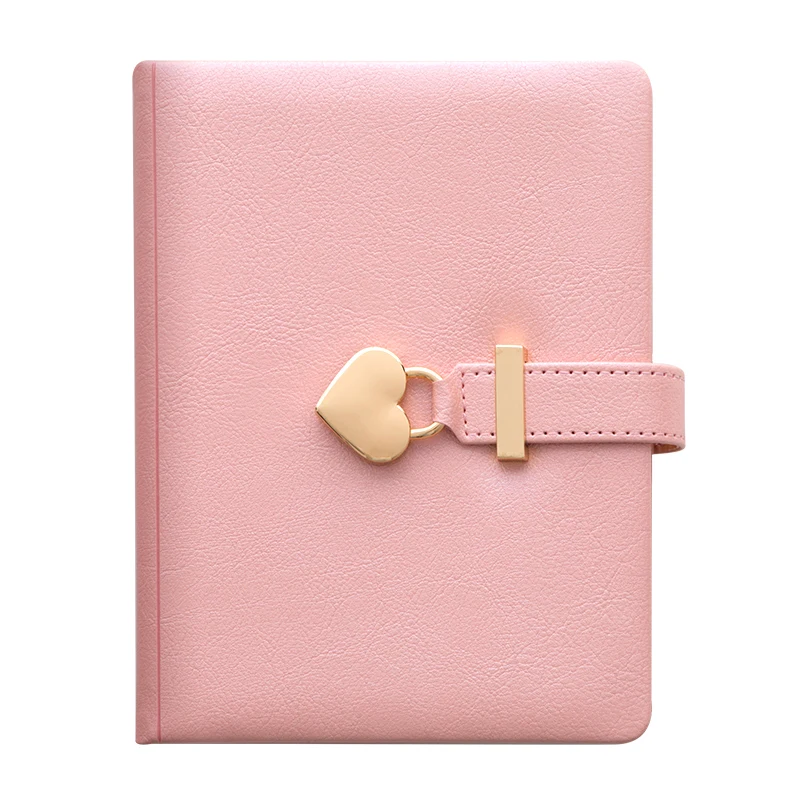 Имя Customize Cute B6 дневник с замком в виде сердца из искусственной кожи записные