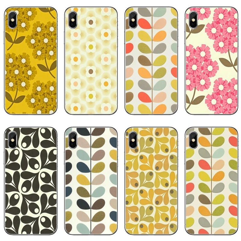 Прозрачный чехол Orla Kiely Folio Art для Xiaomi Mi 9 8 SE Pro A1 A2 Lite 6 6X 5 5s 5x note mix 2s max 2 3 | Мобильные