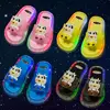 Children LED Light Up Slippers PVC Slippers Baby Bathroom Sandals Kids Shoes for Girl Boys Flip Flops Glowing Home Shoes 5
