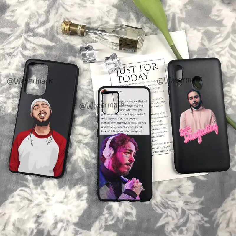 Чехол для телефона Post Malone Beerbongs Samsung A71 A32 5G A51 A52 A31 A21 A20E A50 A40 A30 A20 A10 S силиконовый